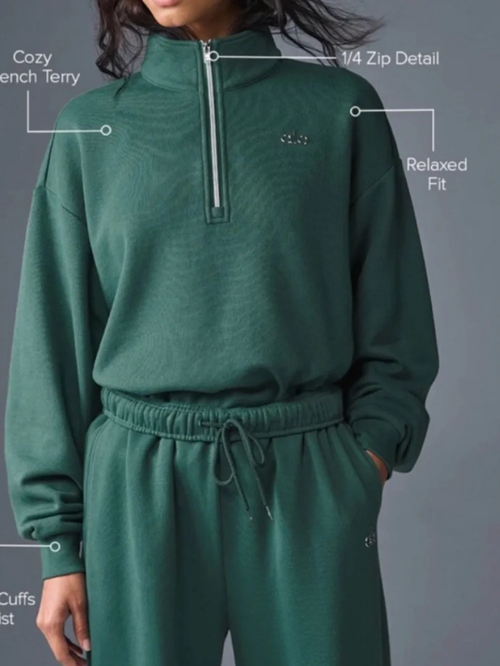 Alo accolade hoodie - Picture 2 of 4